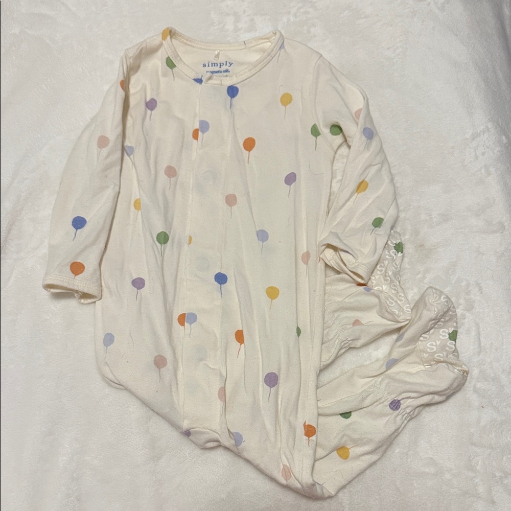 Simply Magnetic Me Balloon Print Footies